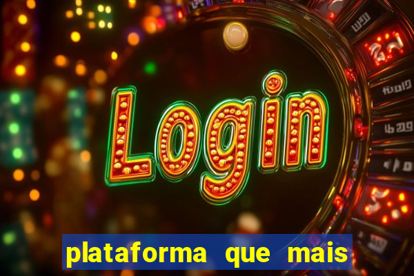 plataforma que mais paga no fortune tiger